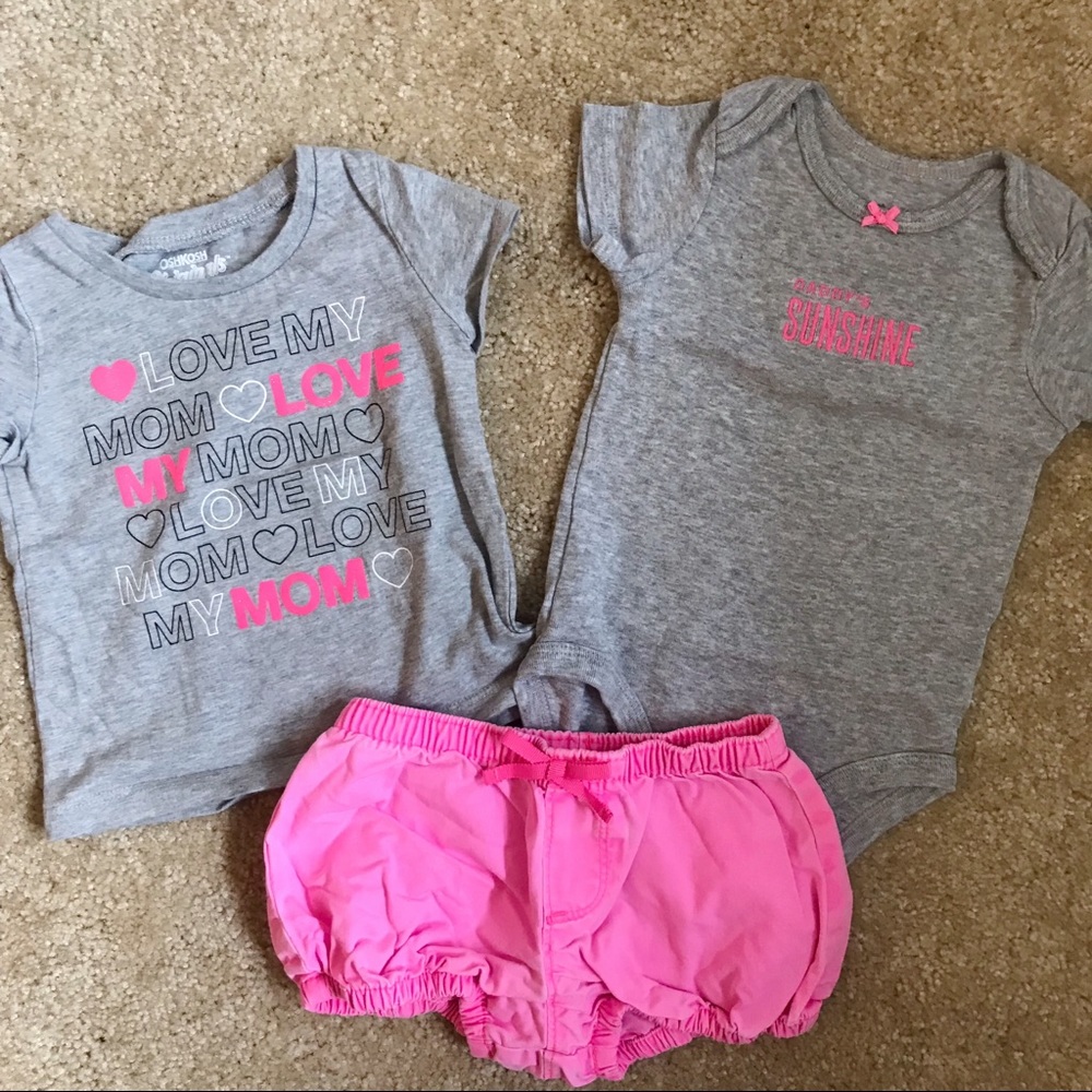 Baby Girl Summer Matching Set